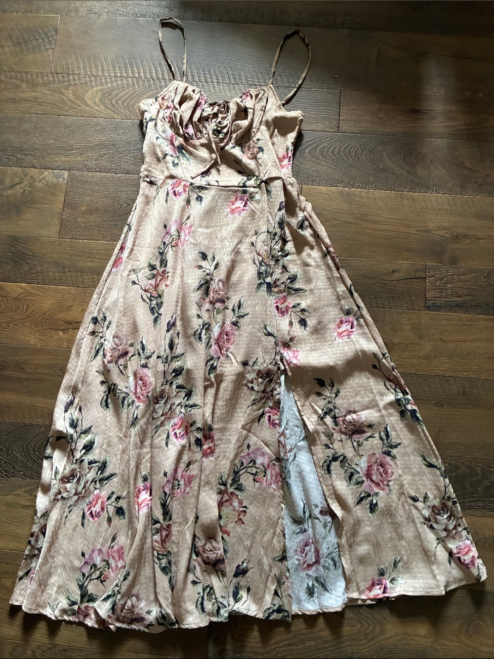 Vintage inspired bustier dress